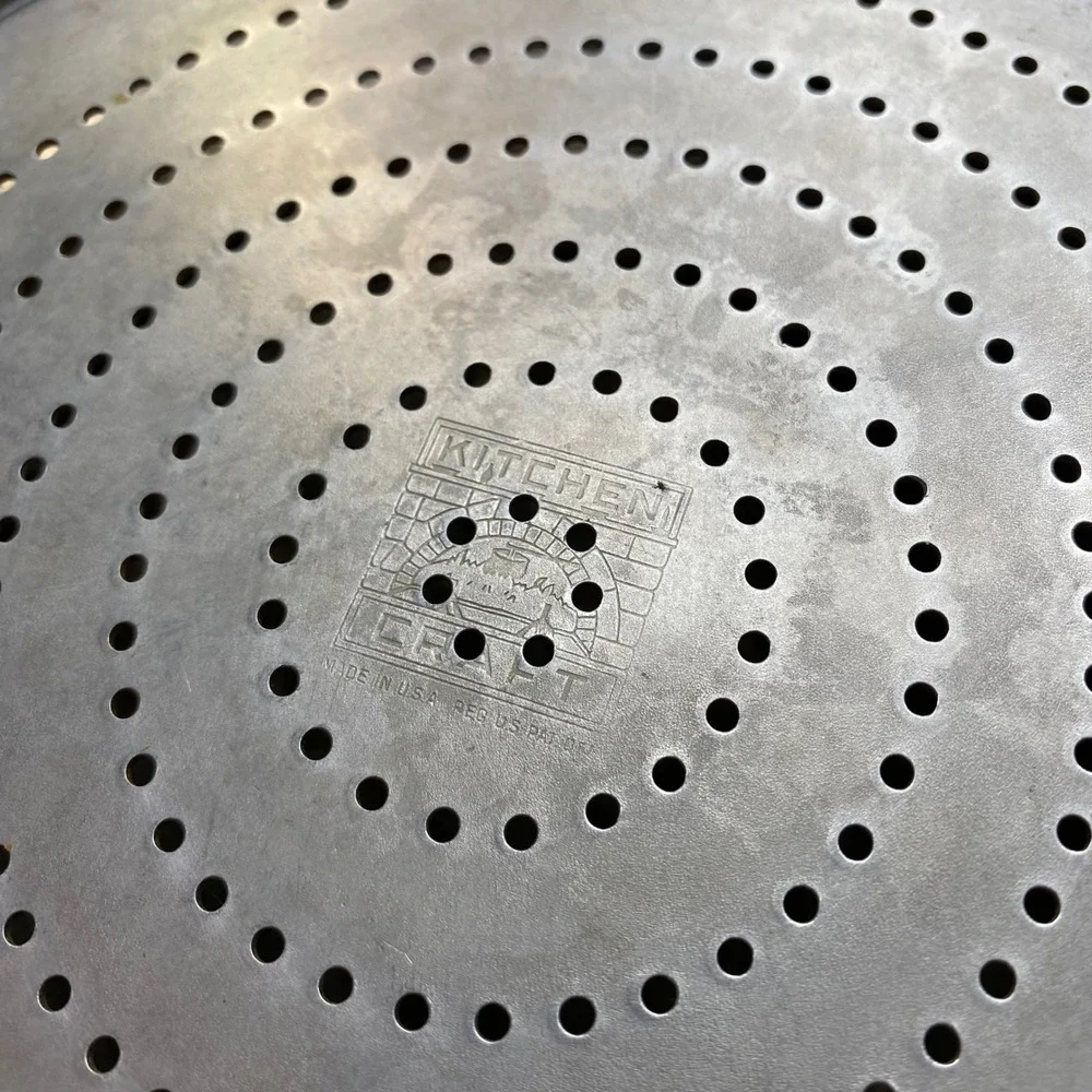 Vintage Kitchen Craft Aluminum Skillet with Perforated Steamer Insert USA Made